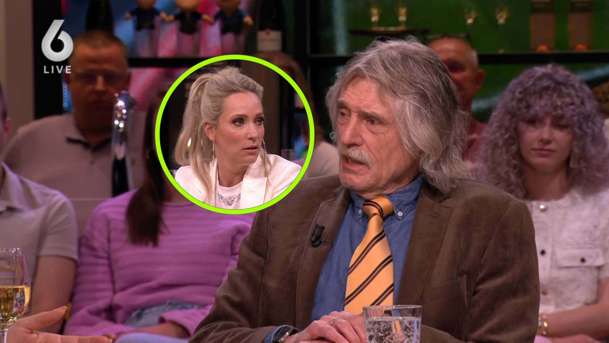 Johan Derksen en Hélène Hendriks in discussie: 'Ik vind het een huis ...